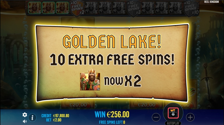 Big Bass Secrets of The Golden Lake - Multiplier Free Spins