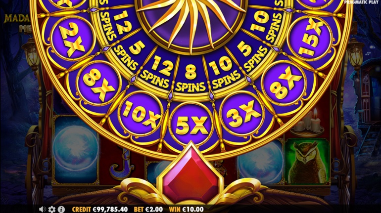 Madame Destiny Megaways - Wheel of Fortune