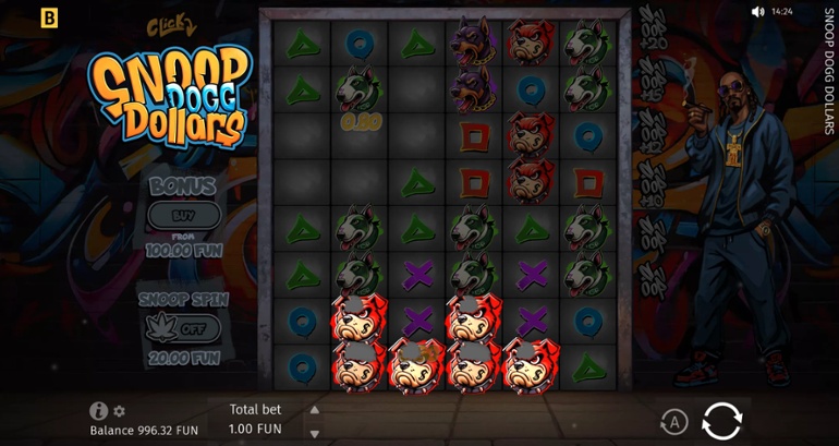 Snoop Dogg Dollars slot win