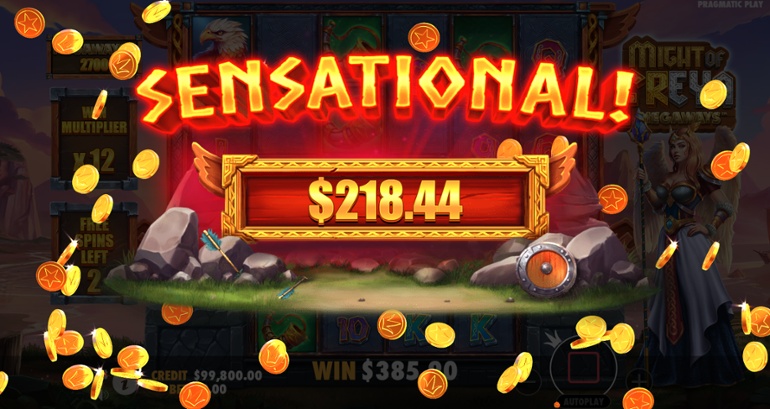 Might of Freya Megaways - Sensational Win