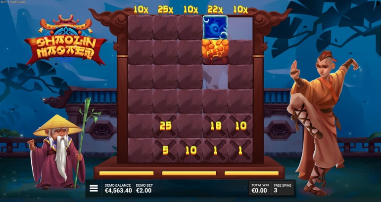 Shaolin Master slot - The Master Spins