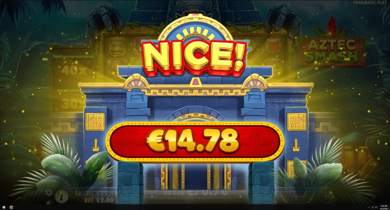 Aztec Smash slot win
