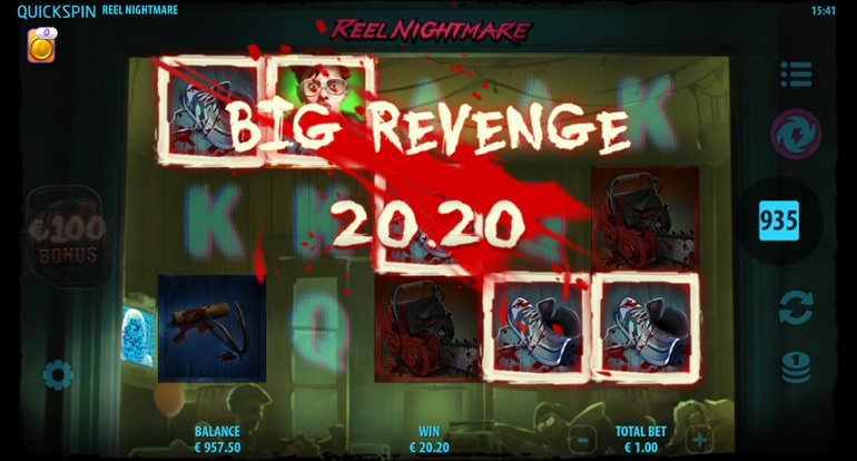 Reel Nightmare slot - Big Revenge Win