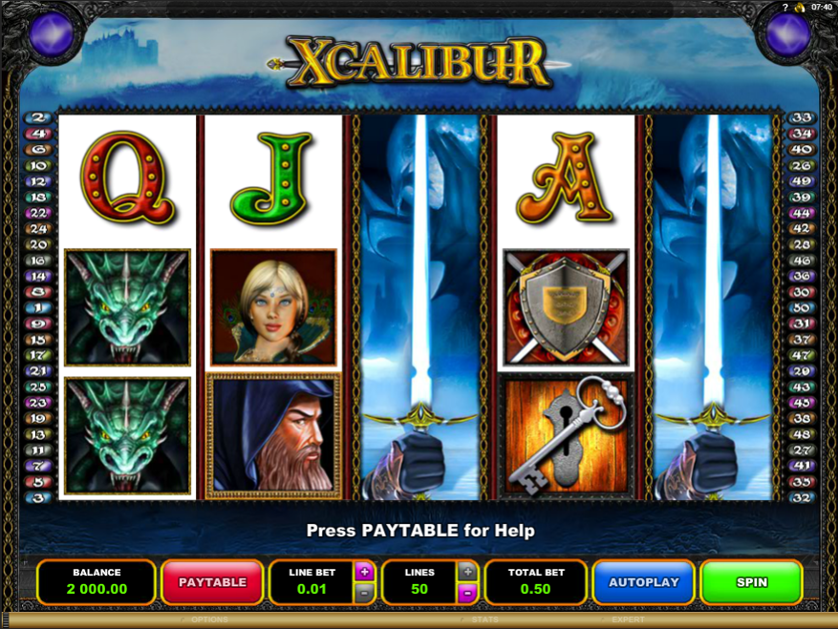 Xcalibur Free Slots.png