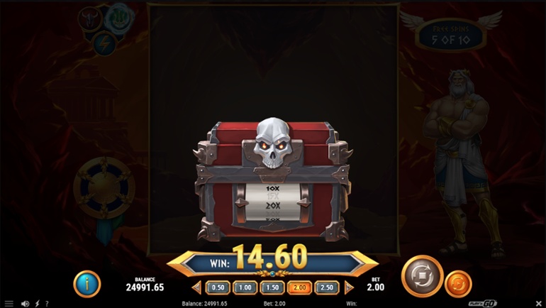 Rise of Olympus Origins - Grid Cleared reward