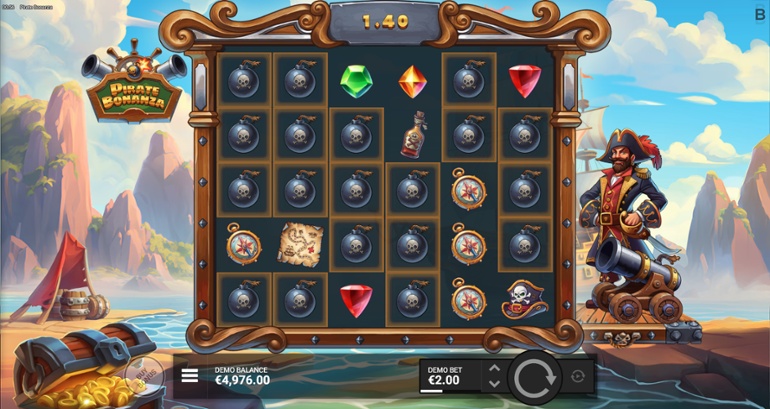 Pirate Bonanza - Multiplier Bombs