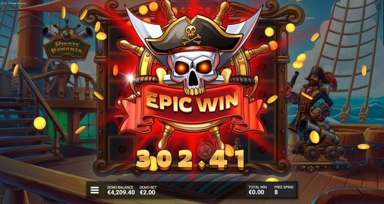 Pirate Bonanza - Epic Win