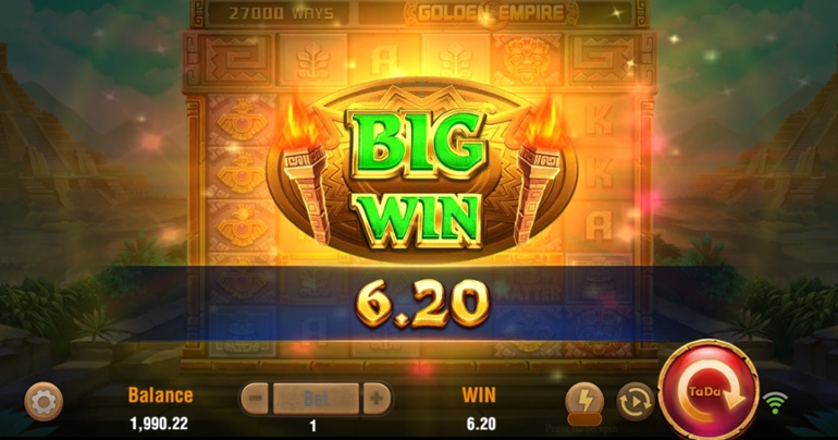 Big Win in Golden Empire