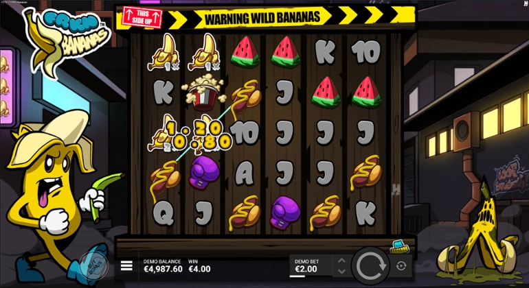 FRKN Bananas slot win
