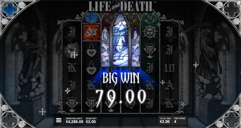 Life and Death slot - Big Win
