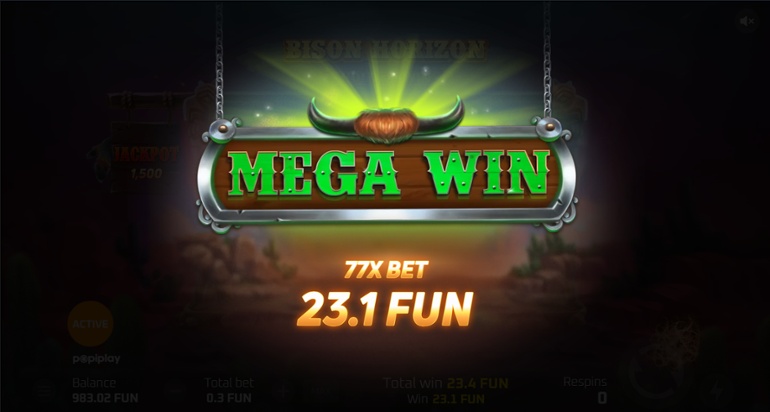Bison Horizon - Mega win