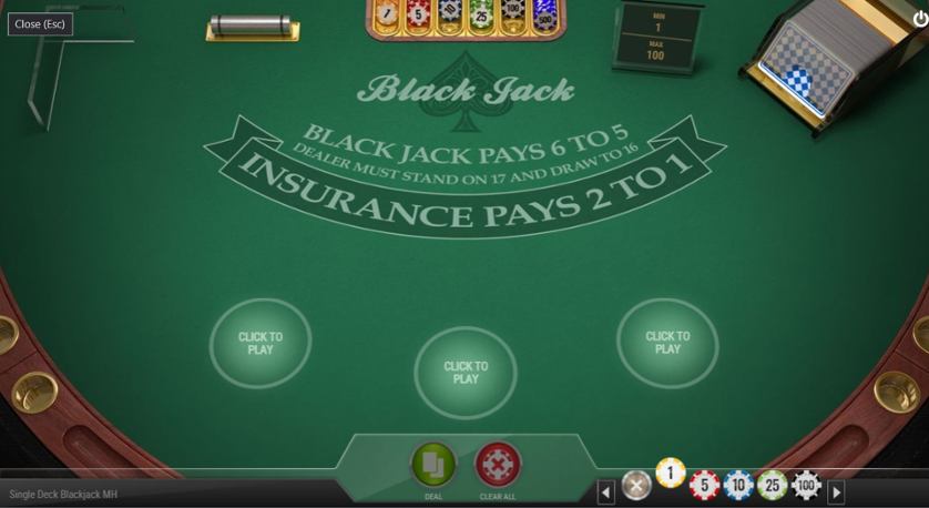 Single Deck BlackJack MH.jpg