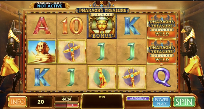 Play Pharaoh S Treasure Deluxe In Demo Mode For 100 Free