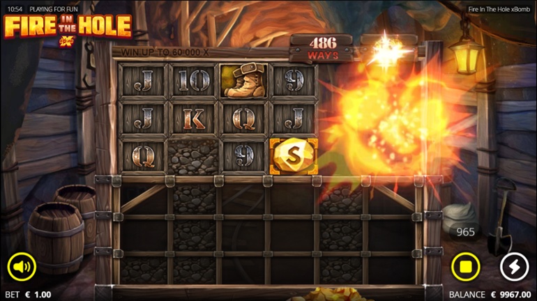 Fire In The Hole slot - xBomb Multiplier