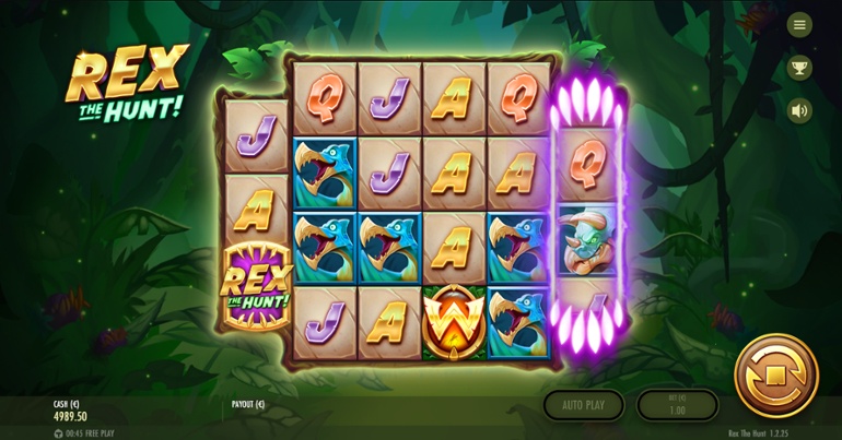 Rex the Hunt - Scatter symbol