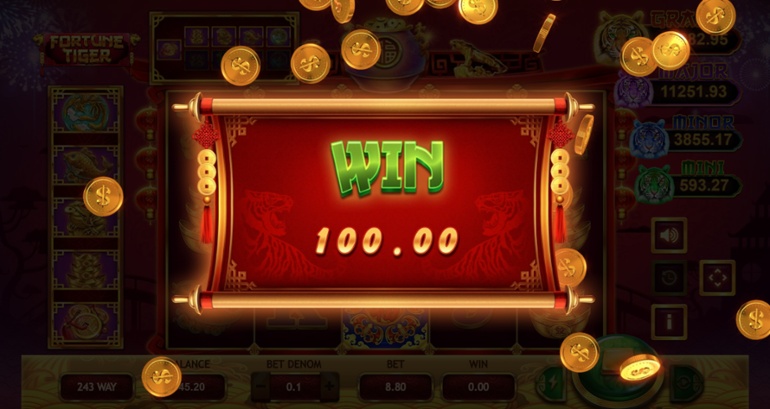 Fortune Tiger slot big win