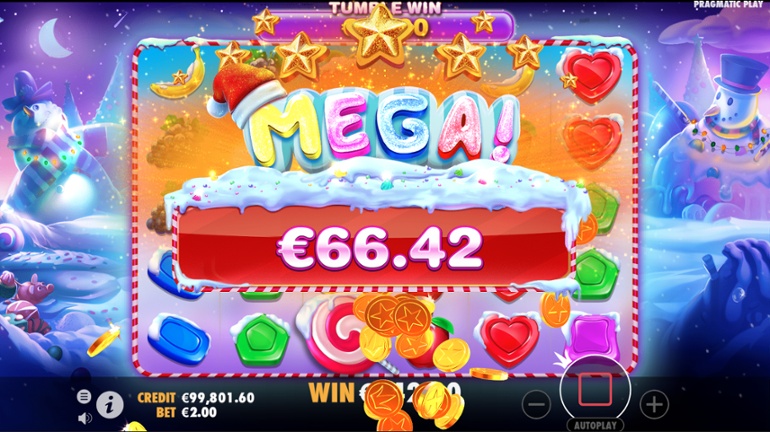 Sweet Bonanza Xmas Mega win