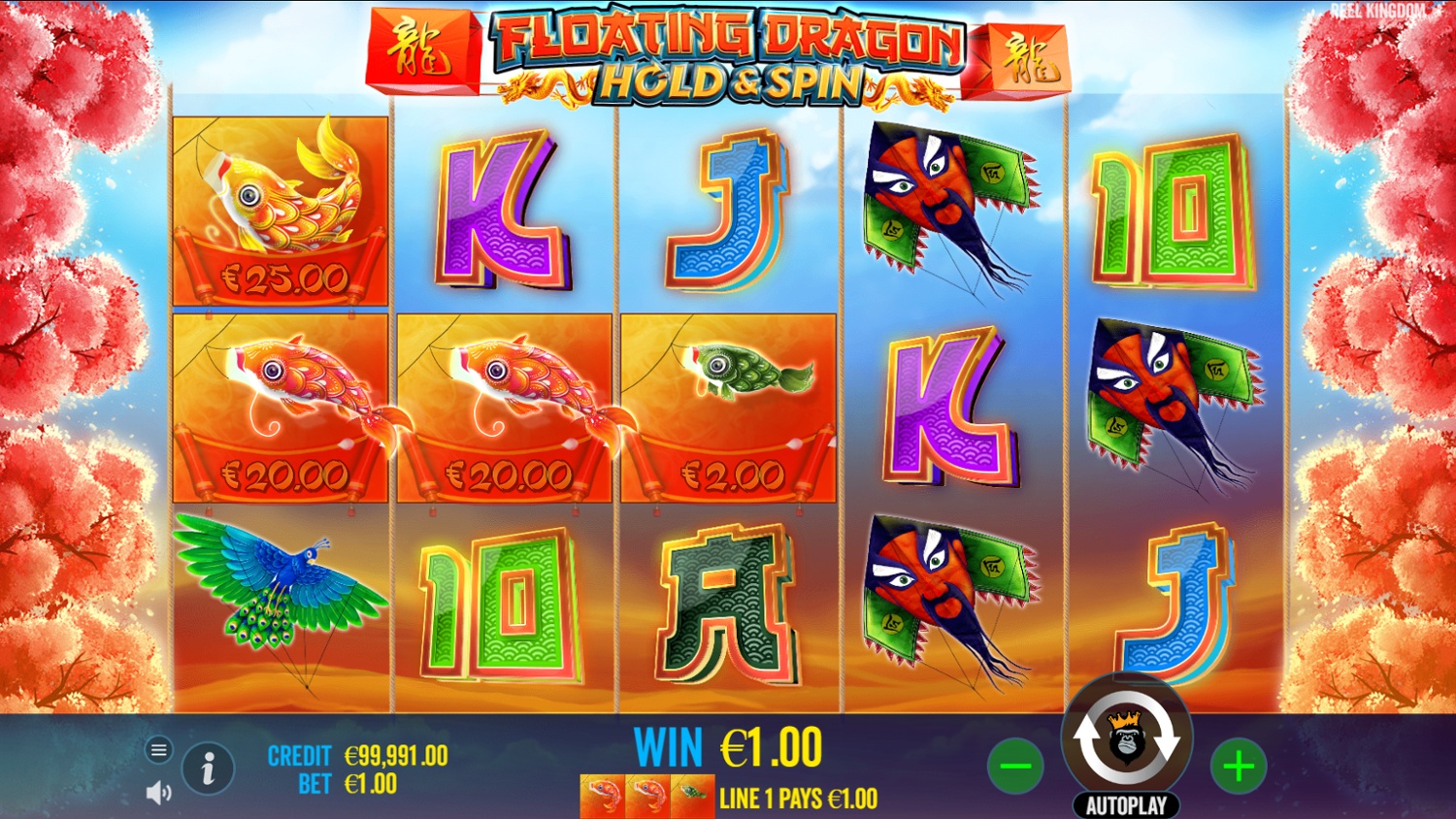 Demo Floating Dragon Hold and Spin — Juega gratis y reseñas de tragamonedas