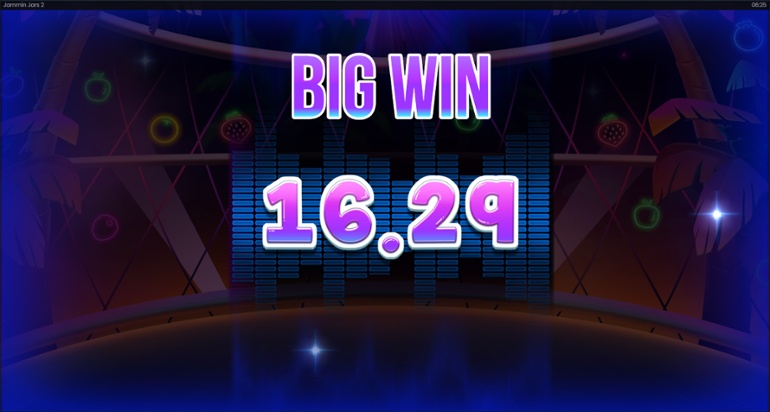 Jammin' Jars 2 slot big win