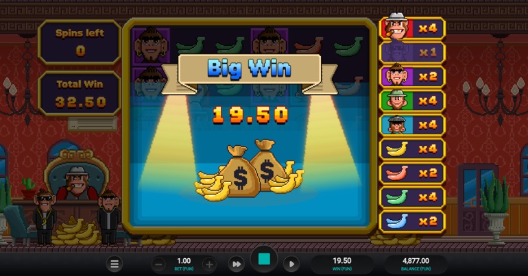 Banana Town slot big win