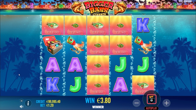 Bigger Bass Bonanza - Money symbol win