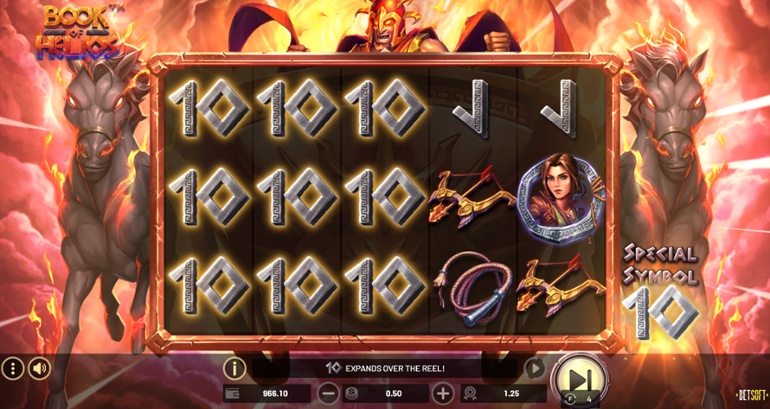 Book of Helios - Special symbol win