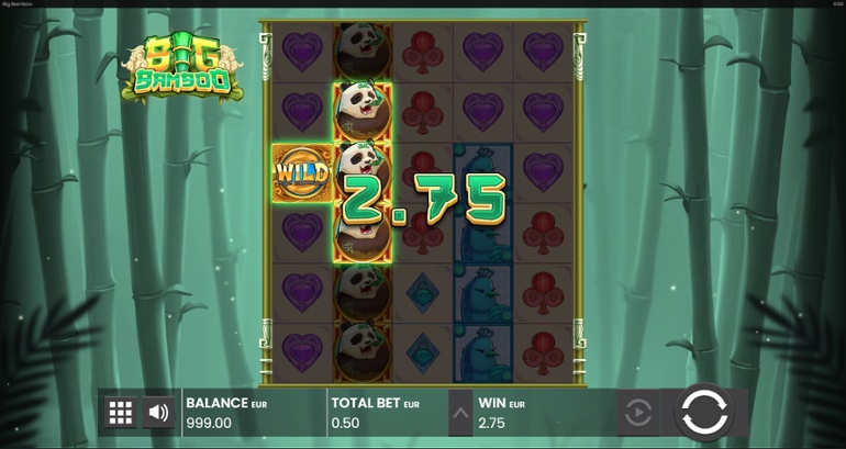 Big Bamboo slot win