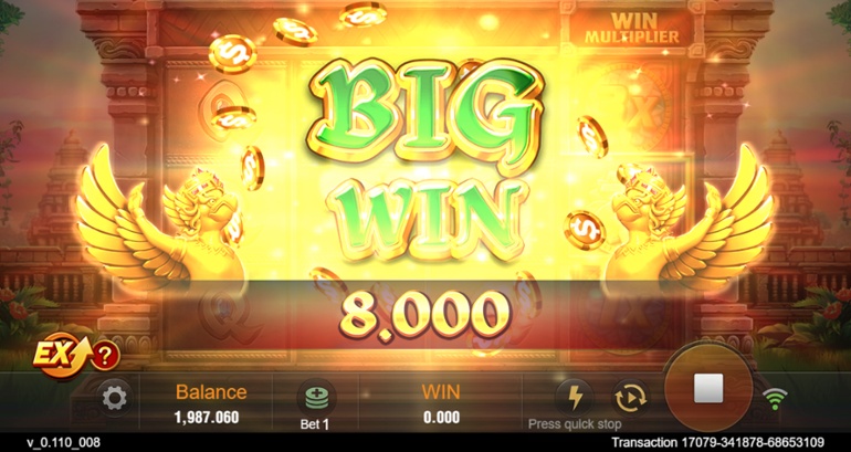 Fortune Gems big win