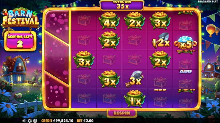 Barn Festival - Respin feature