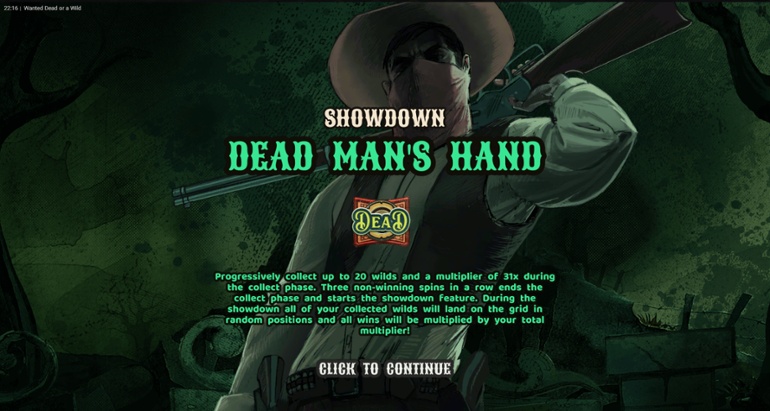 Wanted Dead or A Wild - Dead Man's Spins