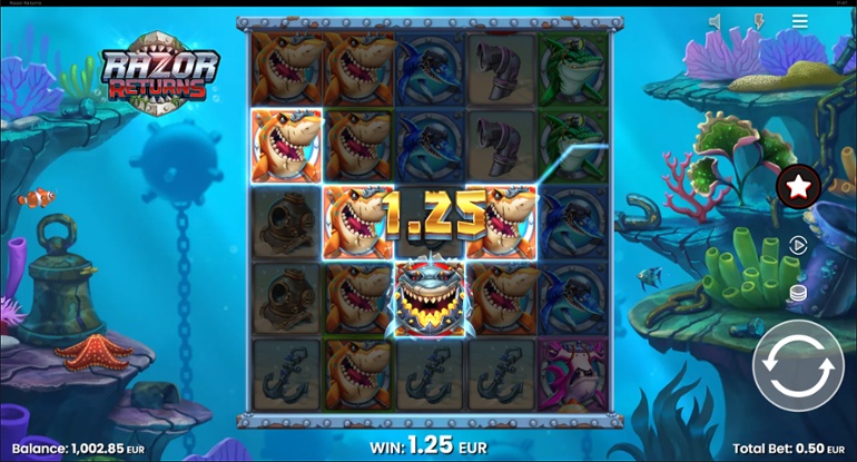 Razor Returns Slot Win