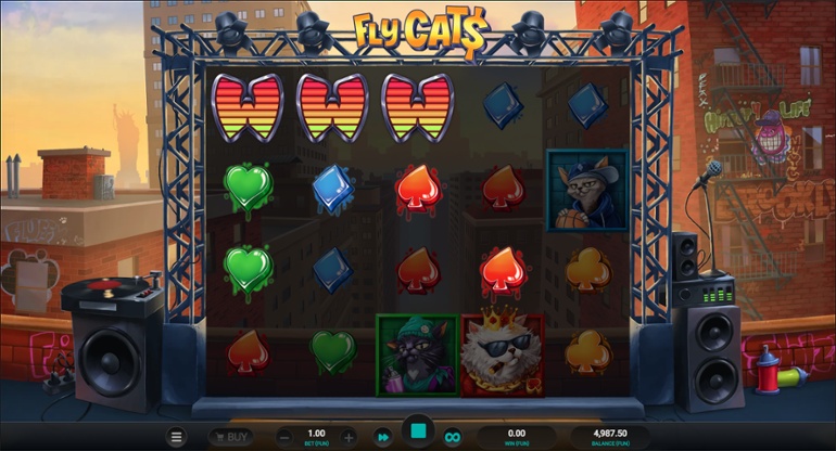 Fly Cats Dream Drop - Wilds win