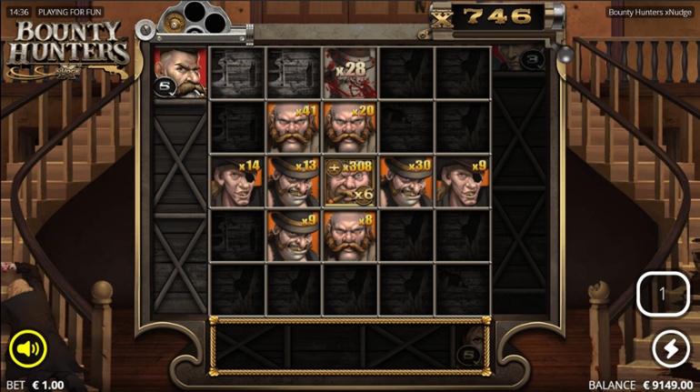 Bounty Hunters xNudge - Showdown Spins Bonus