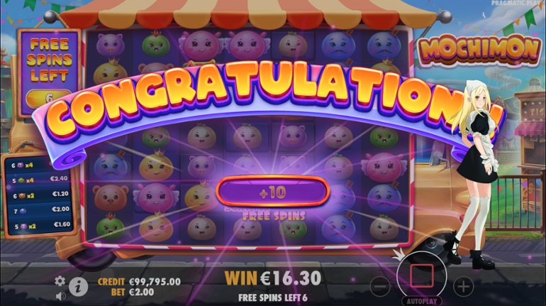 Mochimon & Additional Free Spins