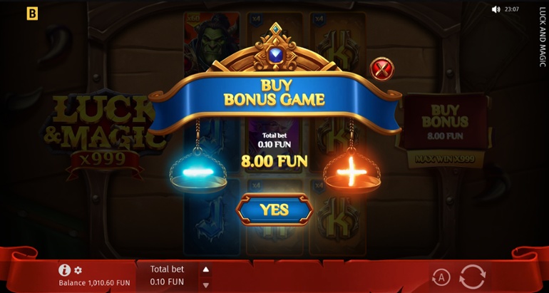 Luck & Magic - Bonus Buy feature