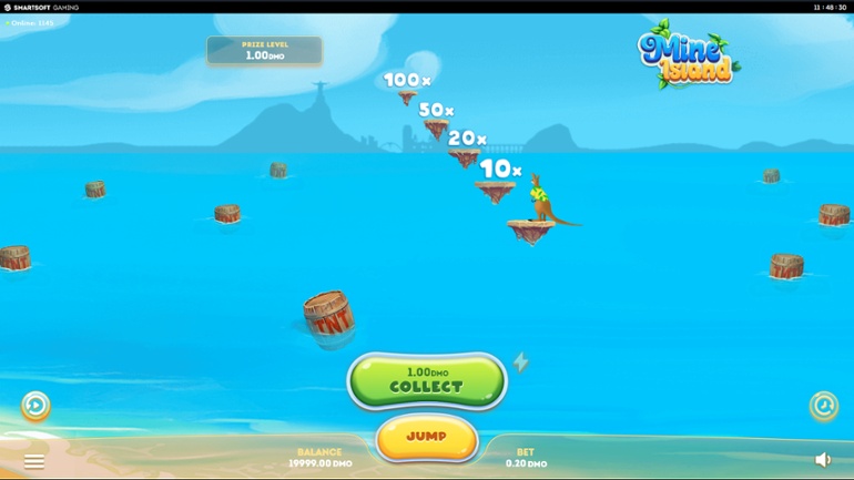 Mine Island - Medium Multiplier Win