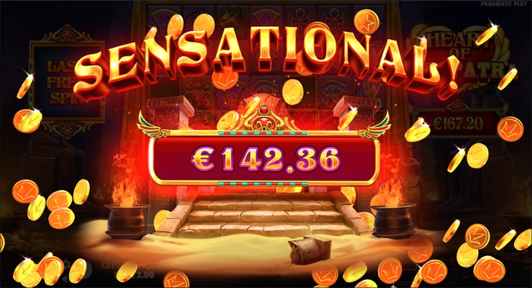 Heart of Cleopatra - Sensational Win