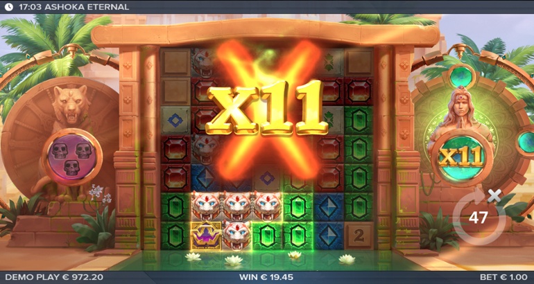 Ashoka Eternal - High Multiplier Win