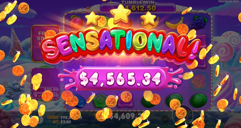 Sweet Bonanza 1000 - Huge Free Spins Win