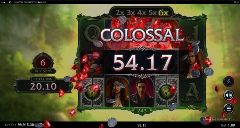 Immortal Romance 2 Big Win
