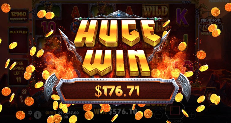 Reveng of Loki Megaways - Huge Win