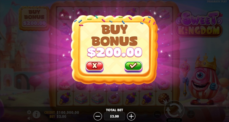 Sweet Kingdom - Bonus buy option