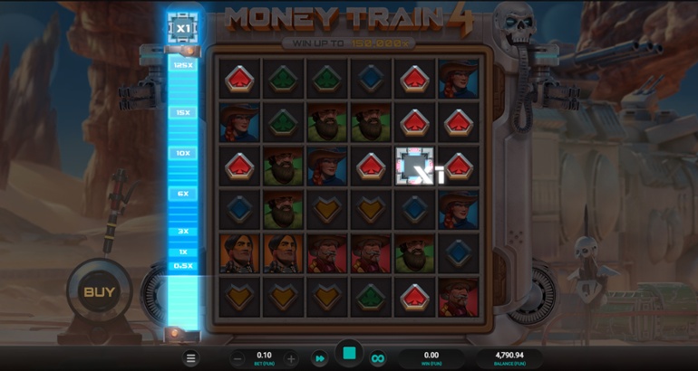 Money Train 4 - Respin feature