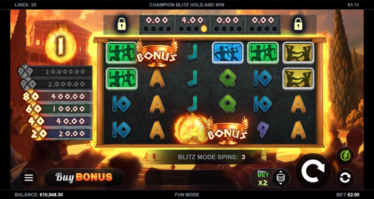 Champion Blitz - Blitz Mode Spins