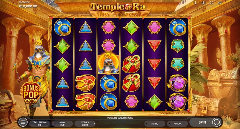 Juega gratis a Temple of Ra en modo demo