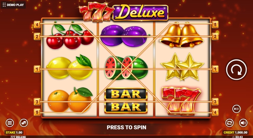 777 Deluxe Demo – Play Slot Game [100% Free]