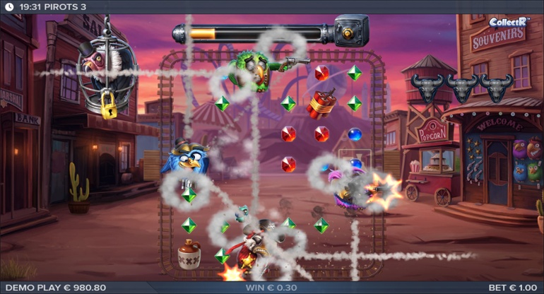 Pirots 3 - CollectR feature