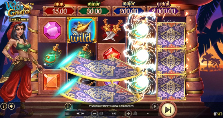 Wish Granted - Stacked Mystery symbols